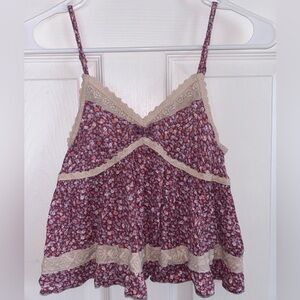 Floral Babydoll Tank